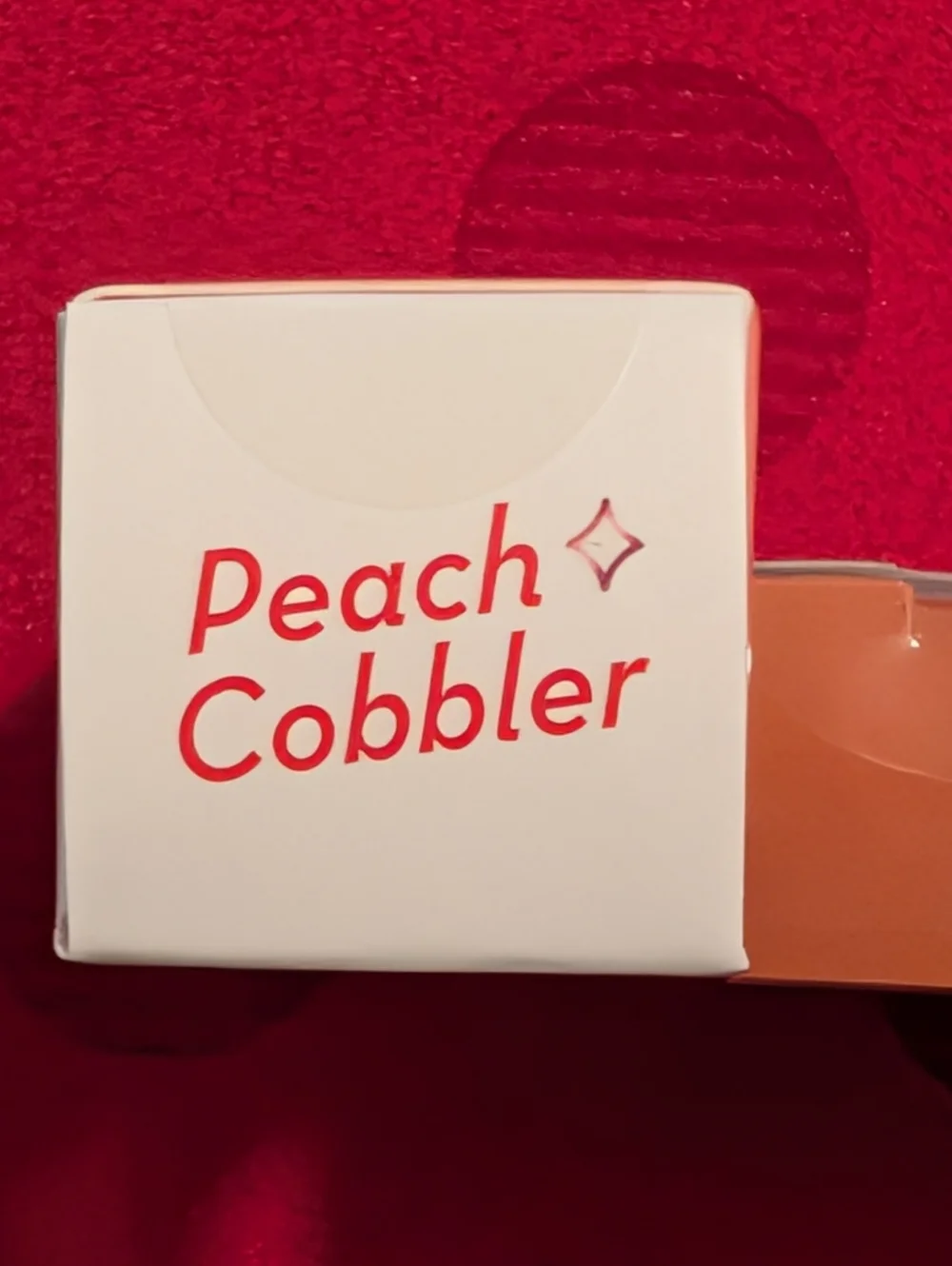 Peach Cobbler Luscious Lip Oil & Crème Blush Balm Teddy Bear By The Crème Shop